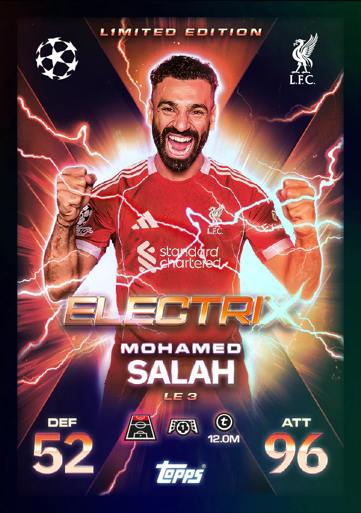 2025-26 Topps Soccer UCC Match Attax EXTRA Booster Box (24 Packs)