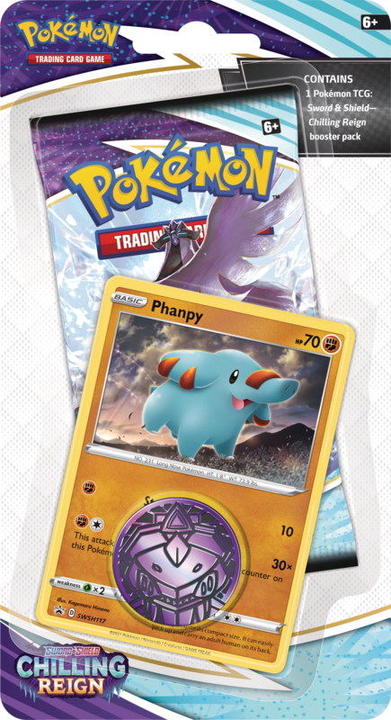 Pokémon TCG: Chilling Reign Checklane Blister (Assorted)