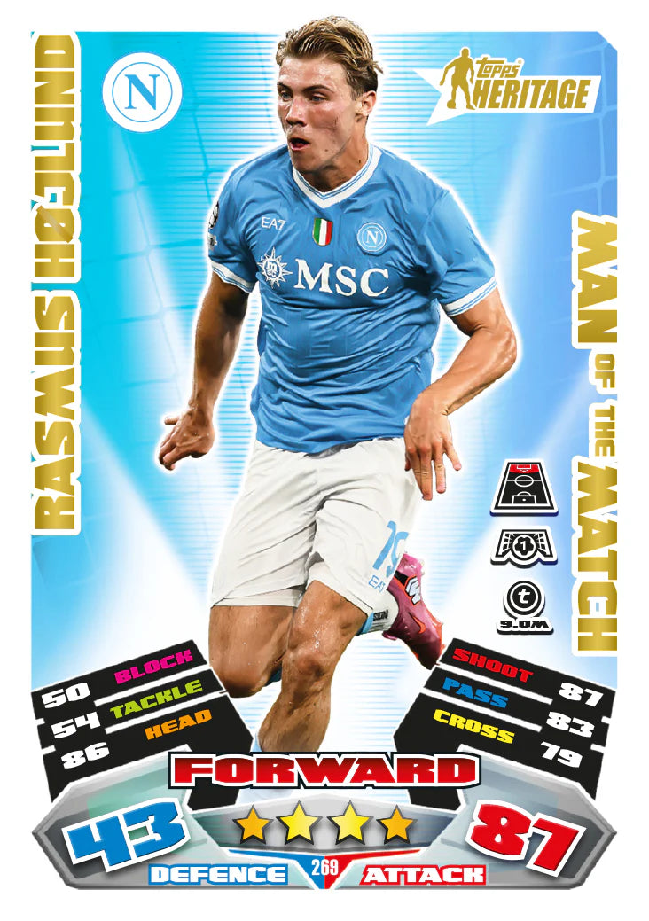 2025-26 Topps Soccer UCC Match Attax EXTRA Booster Box (24 Packs)