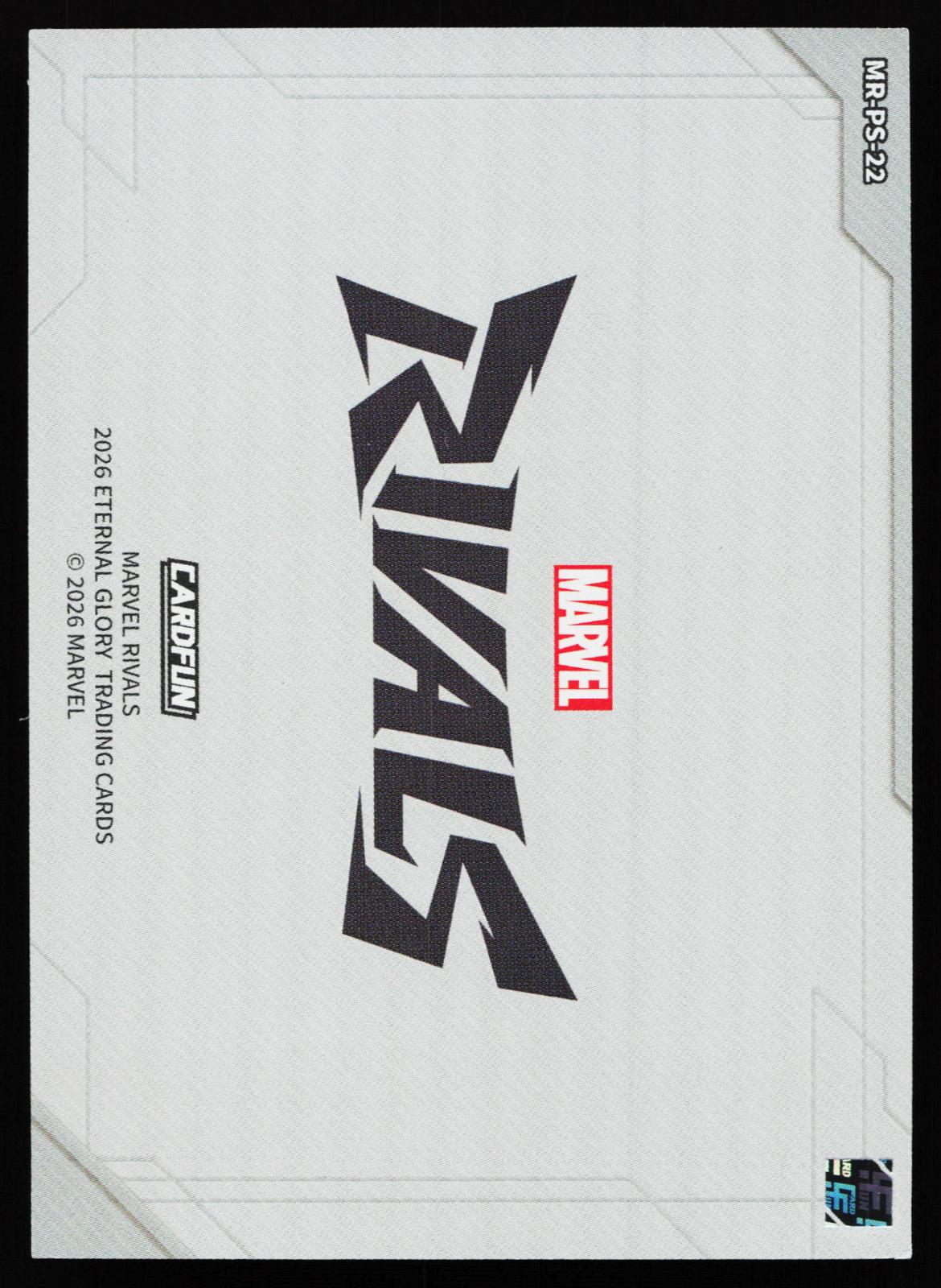 Cardfun Marvel Rivals MR-PS-22 Art Gallery #22 back