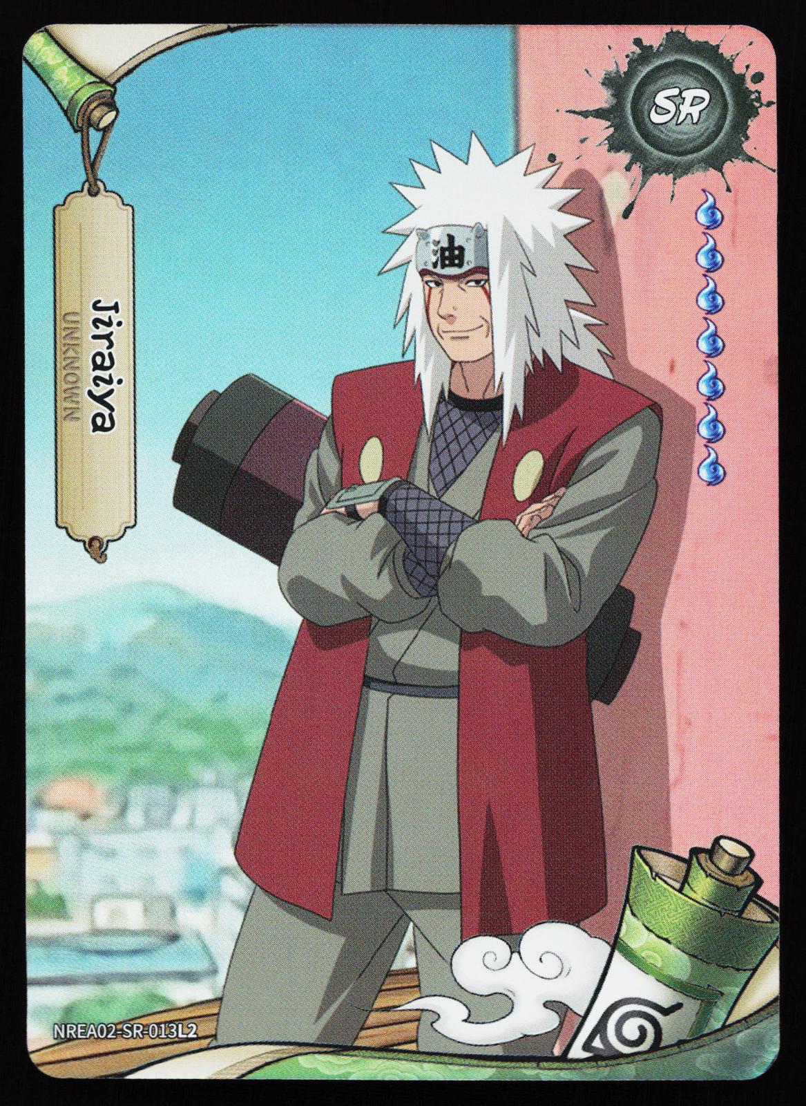 Naruto Kayou Earth Scrolls Series 2 Jiraiya NREA02-SR-013L2 Super Rare