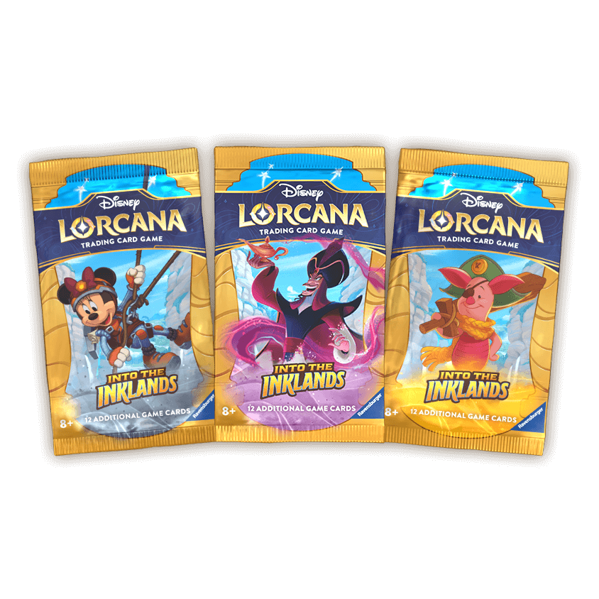 Disney Lorcana Trading Card Game: Into The Inklands Booster Pack (12 Cards)