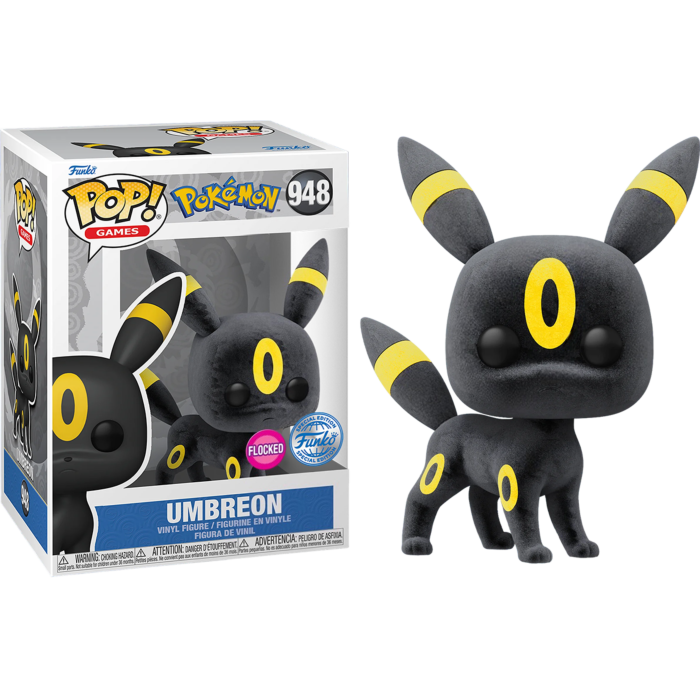 Pokémon – Umbreon Flocked Funko Pop! Vinyl Figure