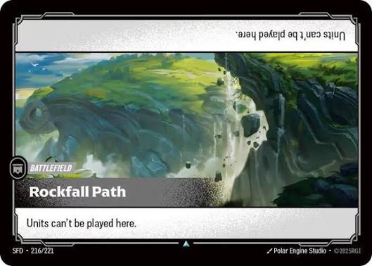 Riftbound Spiritforged - 216/221 Rockfall Path Uncommon