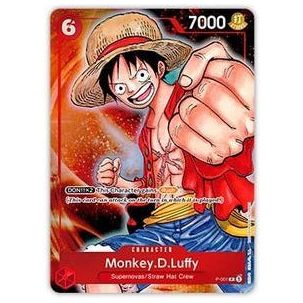 One Piece Card Game - P-001 Monkey.D.Luffy (Bandai Fest Collection Alt