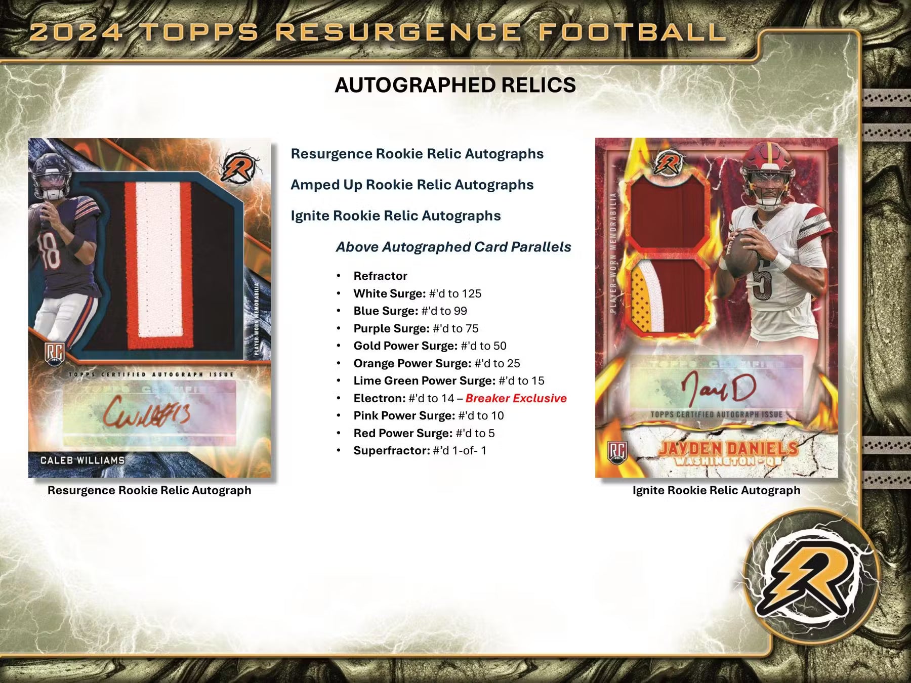 2024 Topps Resurgence Football Blaster Box