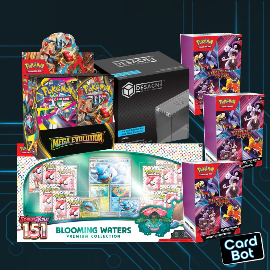 Pokmon TCG October 2025 English Bundle (Mega Evolution, 151 Blooming Pokmon TCG October 2025 English Bundle (Mega Evolution, 151 Blooming
