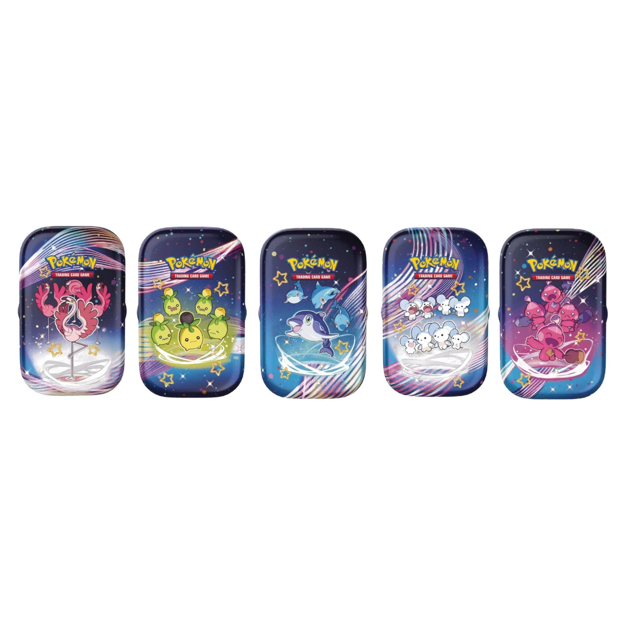 Pokémon TCG: Scarlet & Violet — Paldean Fates Mini Tin Display (10 Mini Tins)