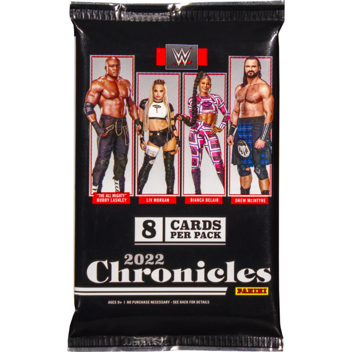 2022 Panini WWE Chronicles Wrestling Hobby Pack (8 Cards)