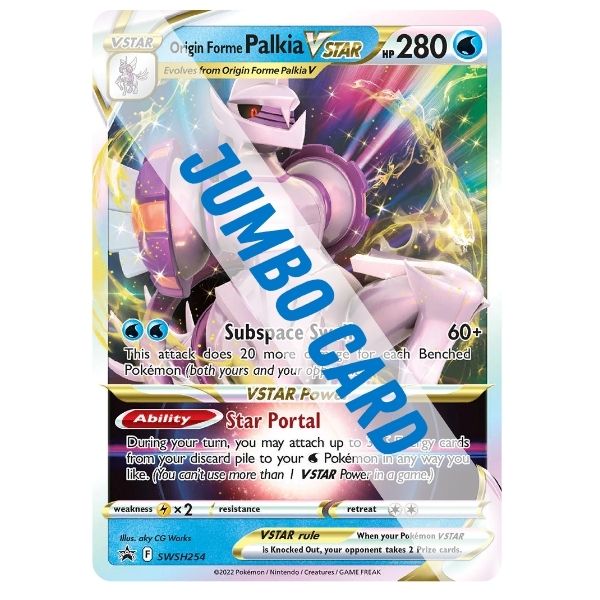 JUMBO CARD - Origin Forme Palkia VSTAR JUMBO CARD - Origin Forme Palkia VSTAR