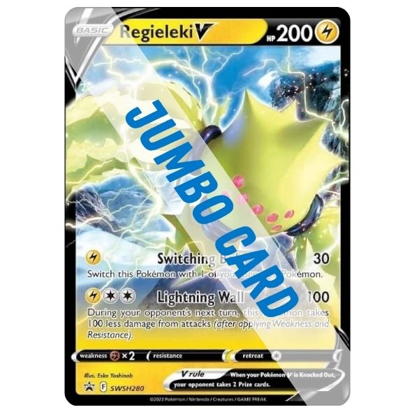 JUMBO CARD - Regieleki V JUMBO CARD - Regieleki V