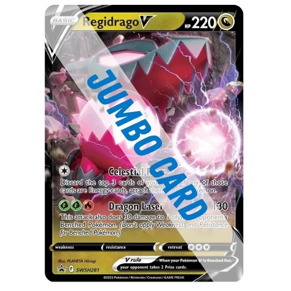 JUMBO CARD - Regidrago V JUMBO CARD - Regidrago V