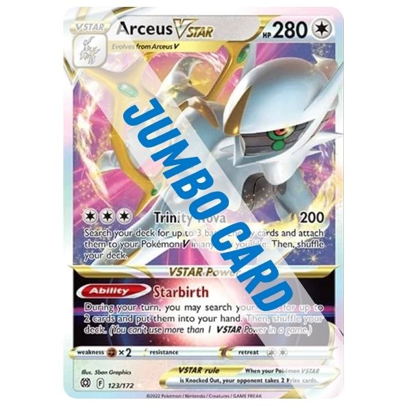 pokemon cards arceus vstar price Amazon.com: Arceus VSTAR 123/172 Brilliant Stars