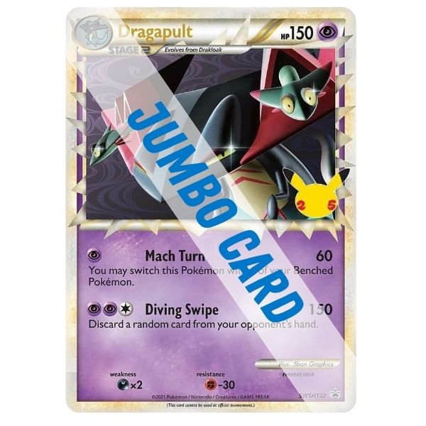 JUMBO CARD - Dragapult (Prime)