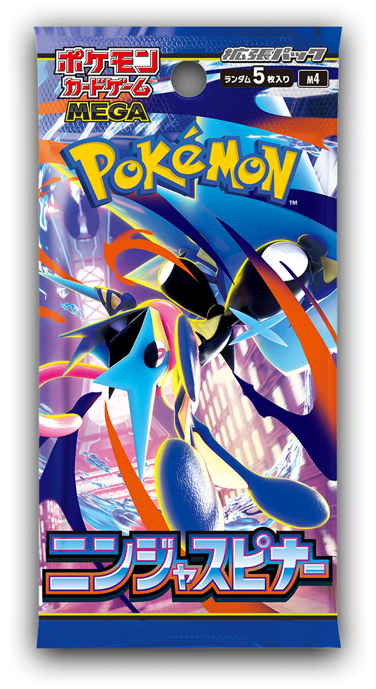 Pokémon TCG: Mega Ninja Spinner M4 Booster Box (Japanese) - (Preorder