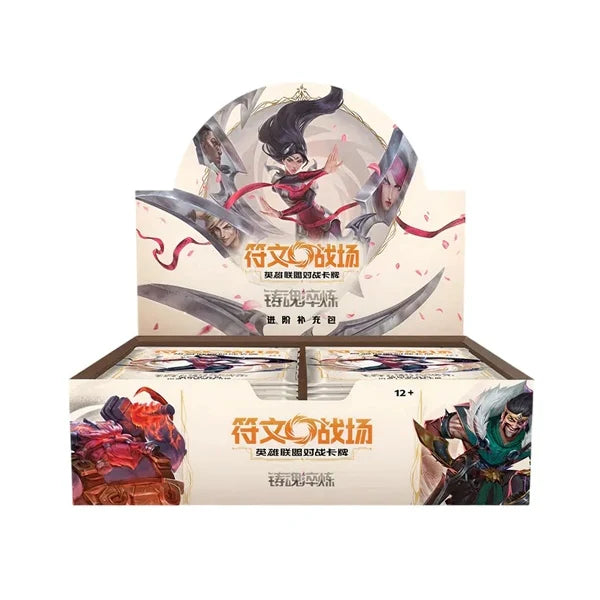 rift bound booster box Riftbound: League of Legends TCG Spiritforge Jumbo Booster Box (Simpli
