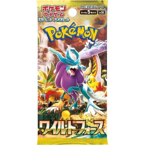 Pokémon TCG: Scarlet & Violet sv5k – Wild Force Booster Pack (Japanese)