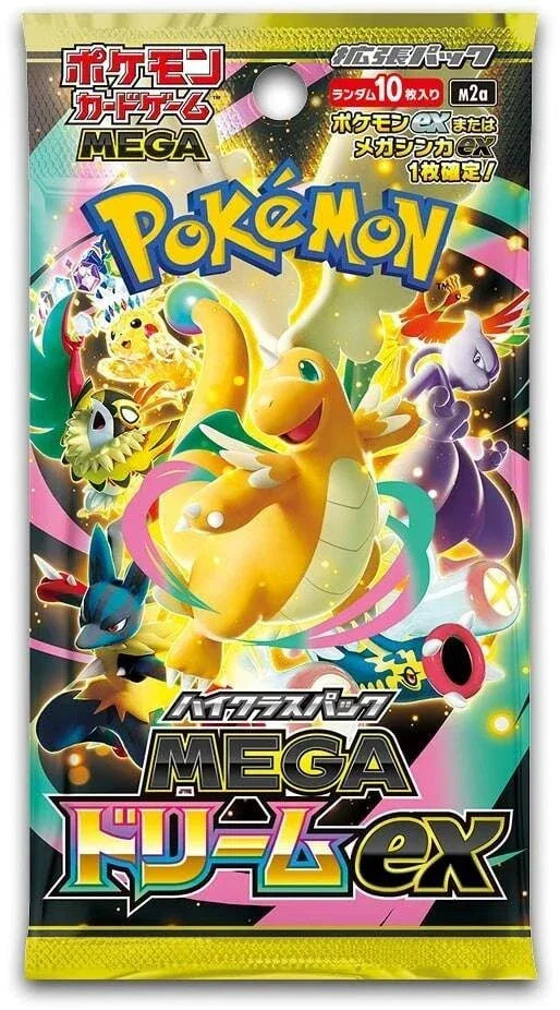 Pokmon TCG: Mega Dream ex Booster Pack (Japanese) Pokmon TCG: Mega Dream ex Booster Pack (Japanese)