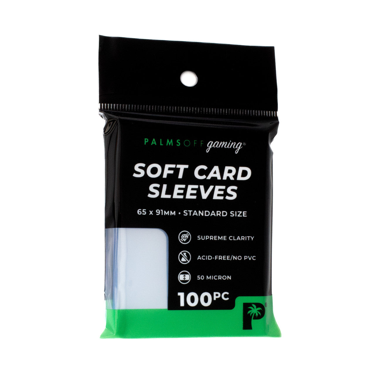 Palms Off Gaming - Regular Size Soft Card Sleeves (100pc)