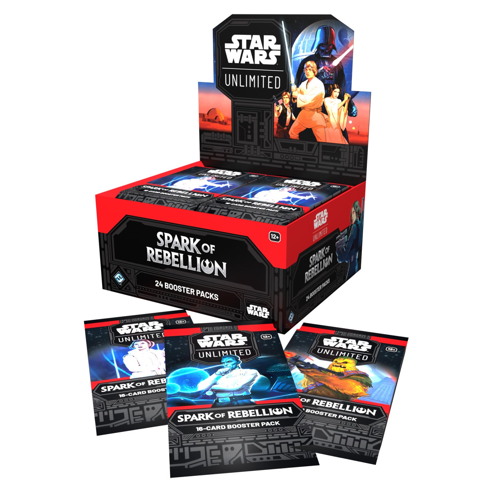 Star Wars Unlimited - Spark of Rebellion Booster Box (24 Packs)