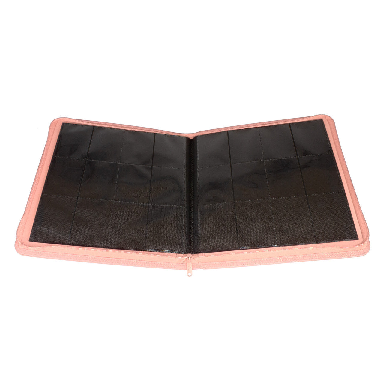Palms Off Gaming STEALTH 12 Pocket Zip Trading Card Binder - Pink