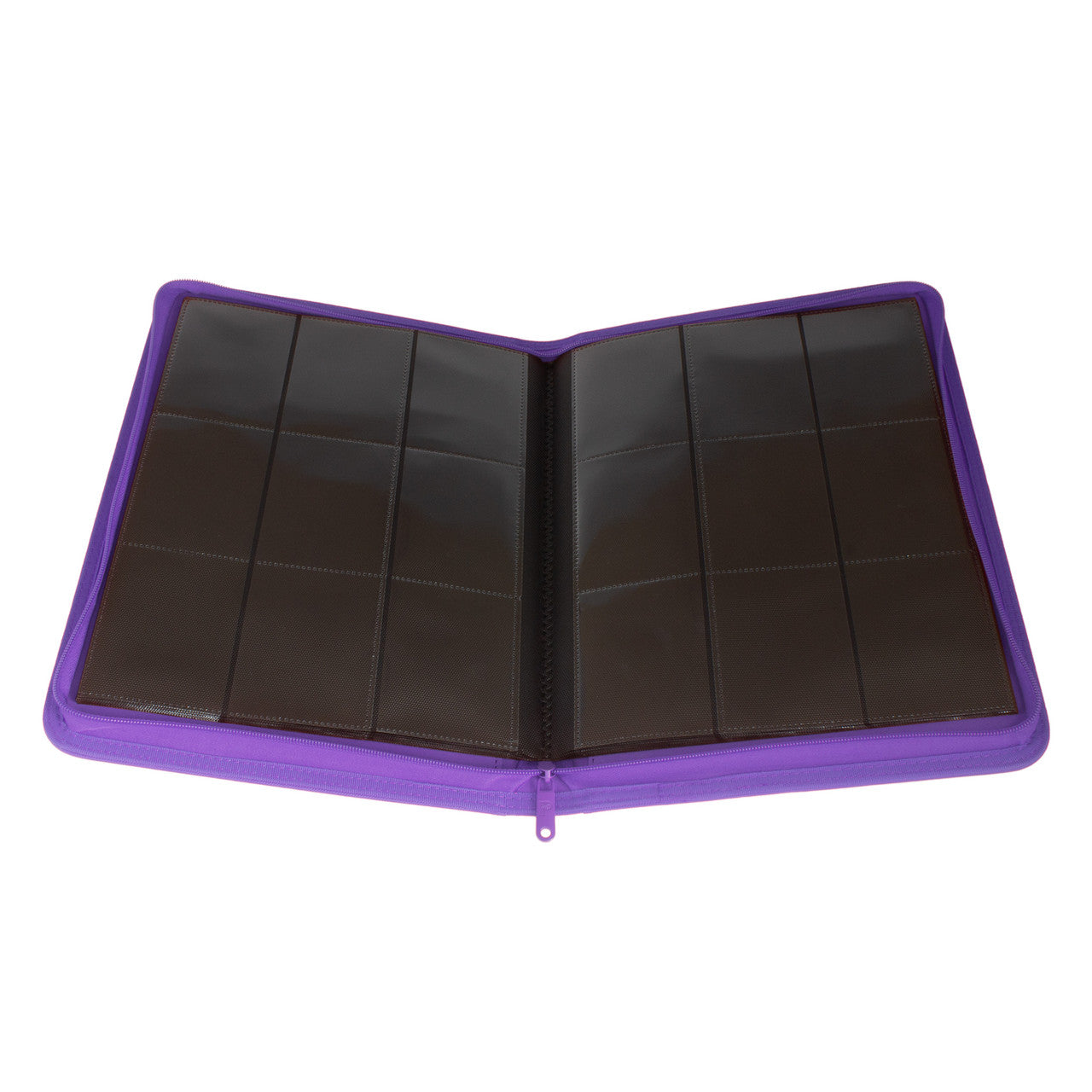 Palms Off Gaming STEALTH 9 Pocket Zip Trading Card Binder - Purple