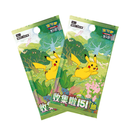 Pokemon TCG Dream Painting Collection 151 Figure Set (Simplified Chinese)