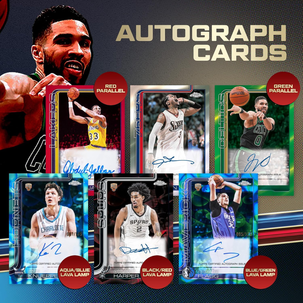 2025-26 Topps Chrome Updates Basketball Mega Box