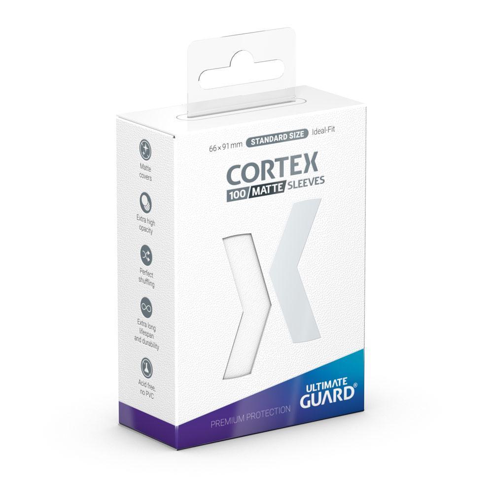 Ultimate Guard - Cortex Sleeves - Standard Size White Matte (100pc)