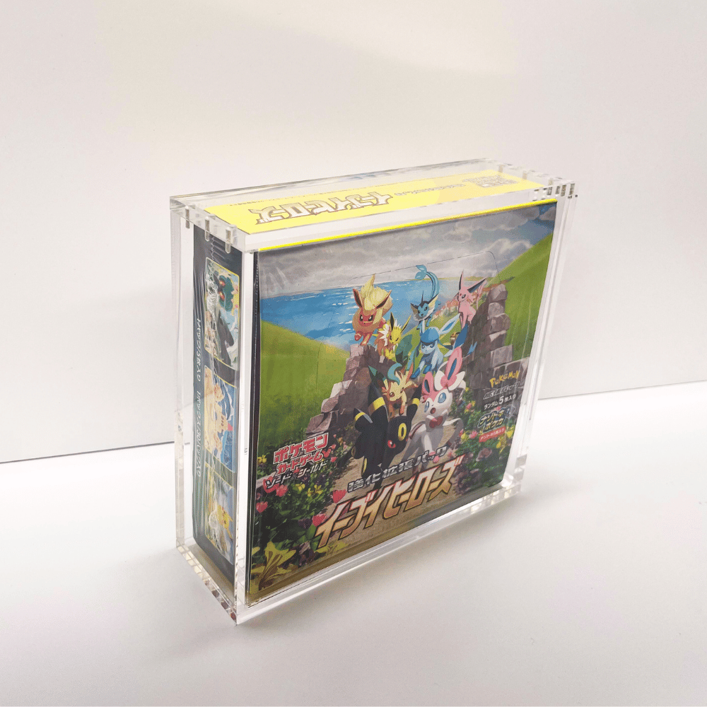 Card Bot Acrylic Case - Pokmon TCG Japanese Booster Box Size Card Bot Acrylic Case - Pokmon TCG Japanese Booster Box Size
