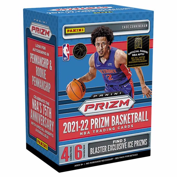 2021-22 Panini NBA Prizm Basketball Blaster Box
