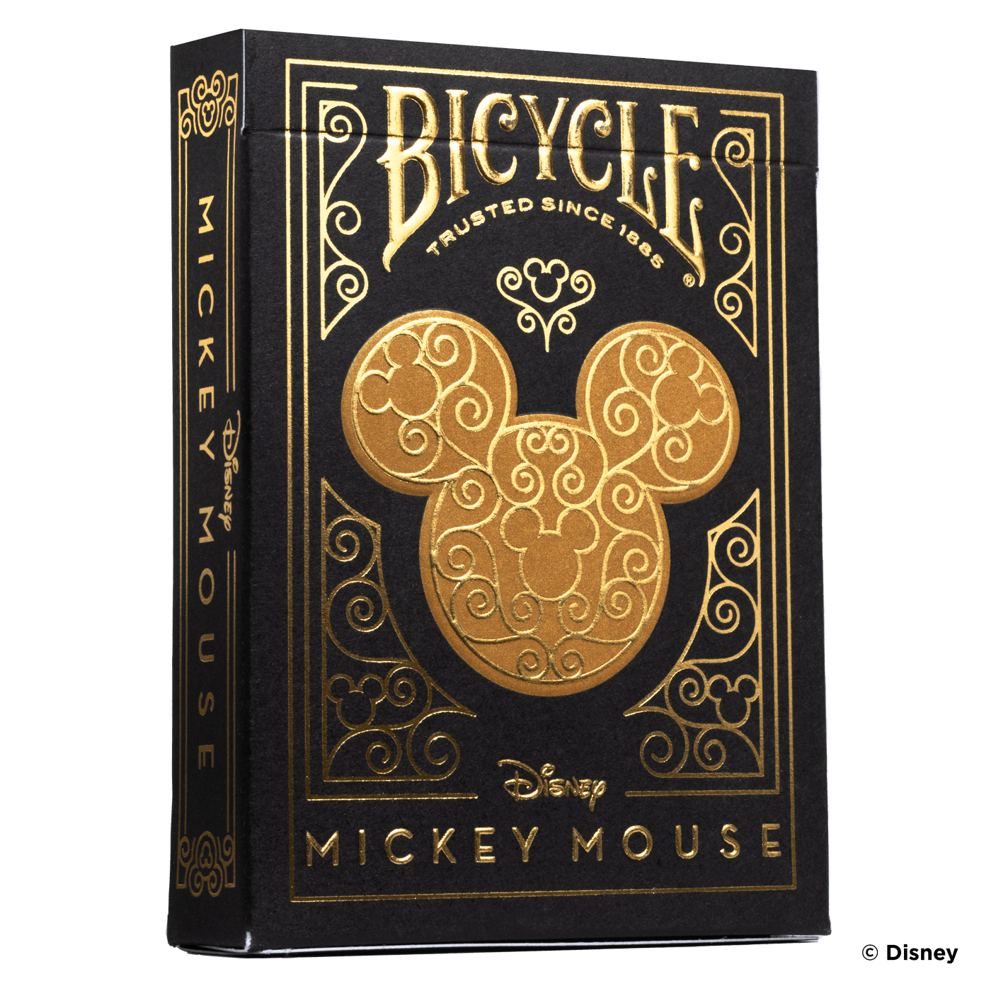 Bicycle - Disney Black & Gold Mickey Playing Cards