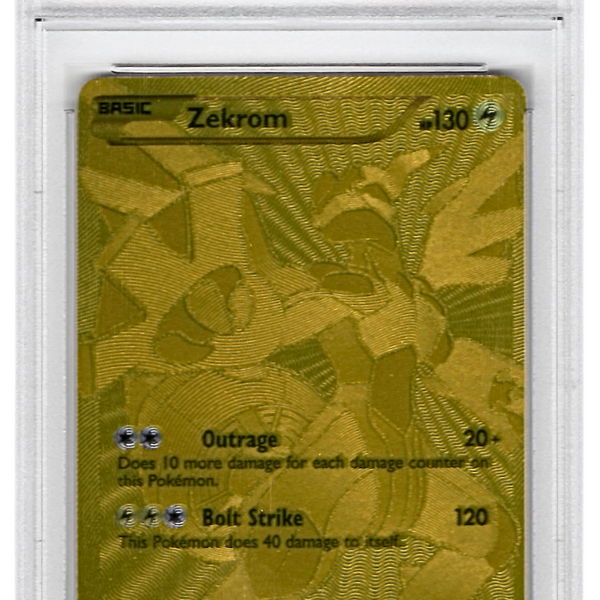 gold zekrom pokemon card 2013 Pokemon Black & White Legendary Treasures #115 Fa/Zekrom Legendar