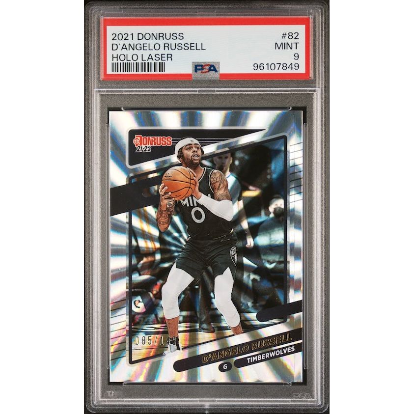 2021 Panini NBA Donruss #244 Bones Hyland Signature-Holo Laser (#'d 19