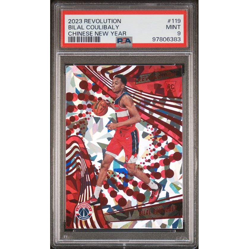 2023 Panini Revolution #119 Bilal Coulibaly Chinese New Year PSA 9