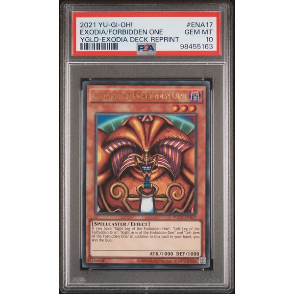 2021 Yu-Gi-Oh! Yugi's Legendary Deck: Exodia Deck Reprint #ENA17 Exodi