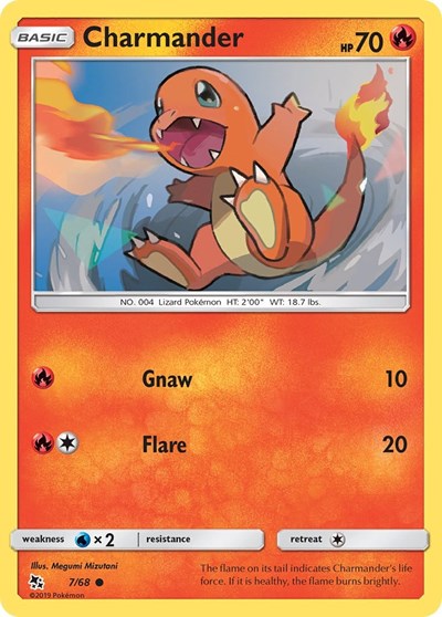 Hidden Fates - 007/068 Charmander Common