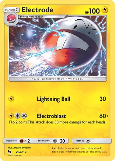 Hidden Fates - 22/68 Electrode Rare