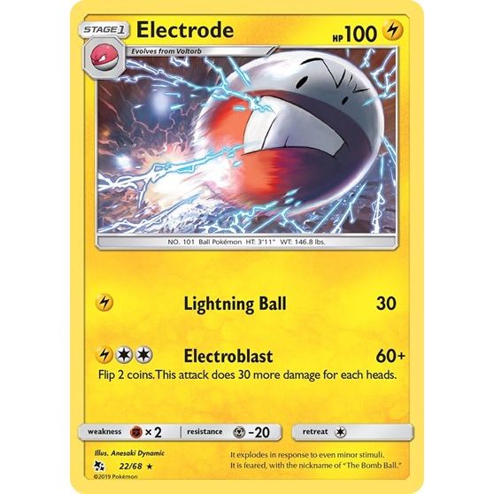 Hidden Fates - 22/68 Electrode Rare