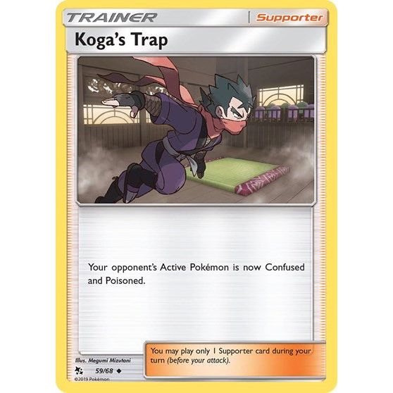 Hidden Fates - 59/68 Koga's Trap Uncommon