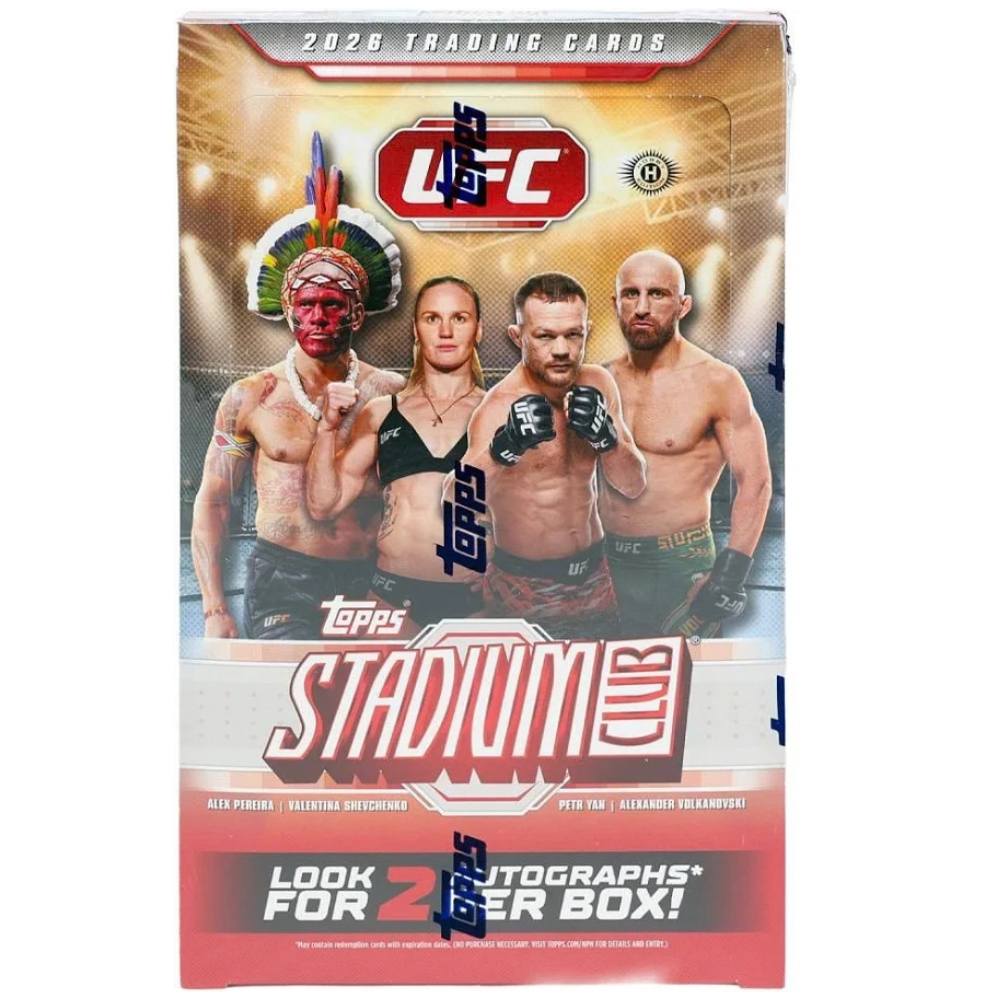 2026 Topps Stadium Club UFC - Hobby Box
