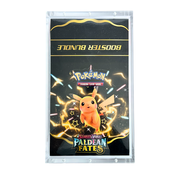 Pokmon TCG Paldean Fates Booster Bundle Display with Acrylic Case Pokmon TCG Paldean Fates Booster Bundle Display with Acrylic Case