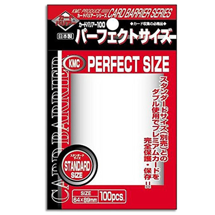 KMC Card Barrier Perfect Size 64x89mm Soft Sleeves (100pc)