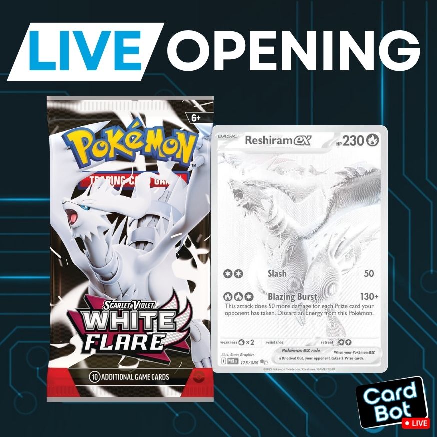 LIVE OPENING - Pokémon TCG White Flare Booster Pack