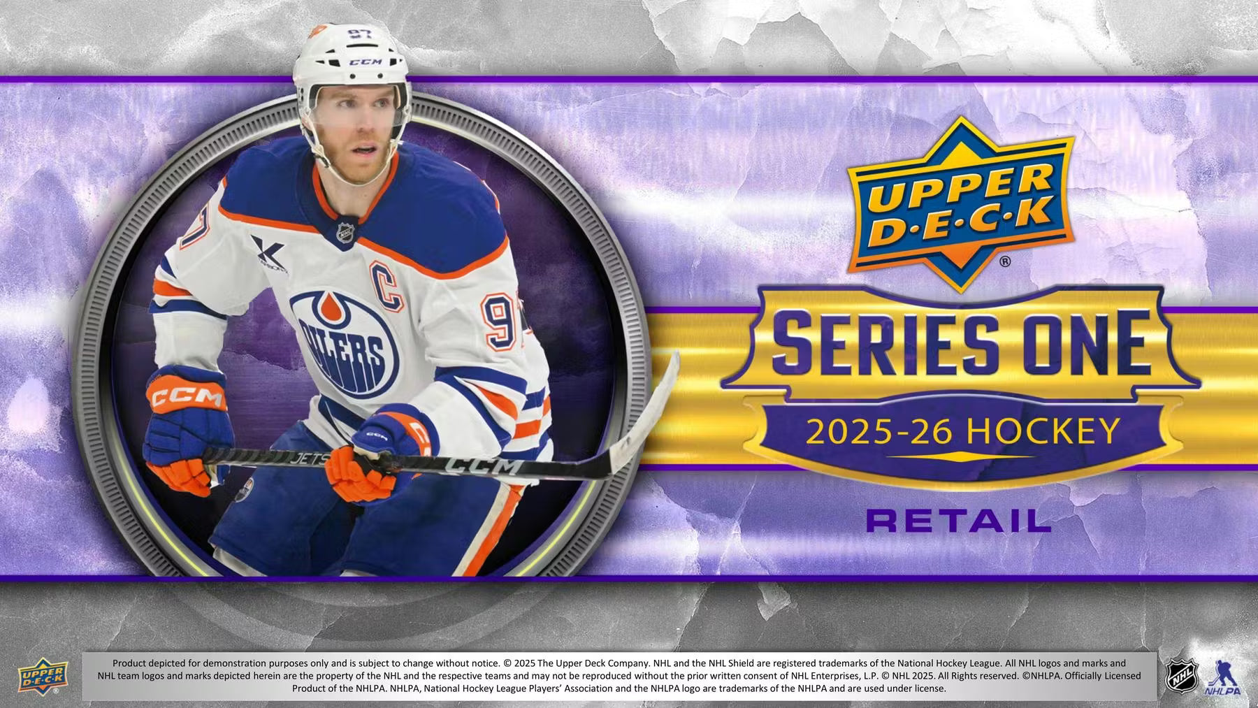 2025-26 Upper Deck Series 1 Hockey 4-Pack Blaster Box