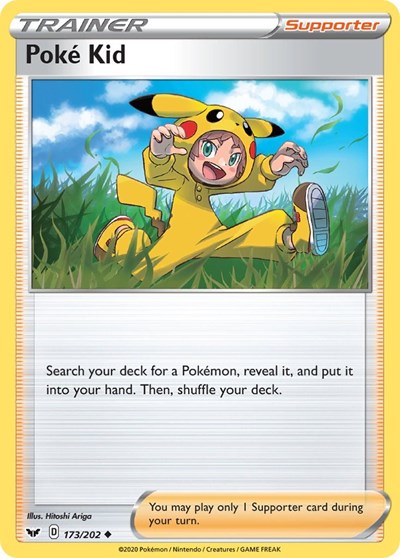 Sword & Shield - 173/202 Poke Kid Uncommon