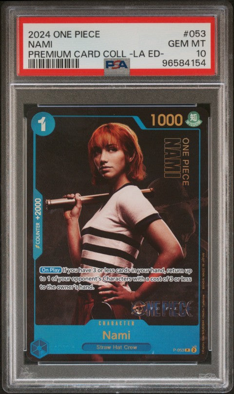 2024 One Piece Premium Card Collection -Live Action Edition- #053 Nami PSA 10