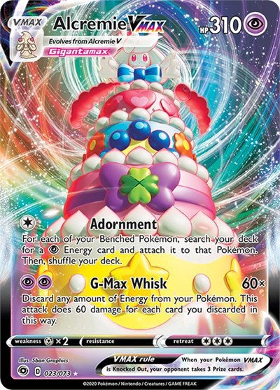 Champions Path - 023/073 Alcremie VMAX Ultra Rare