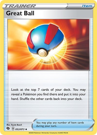 Champions Path - 052/073 Great Ball Uncommon