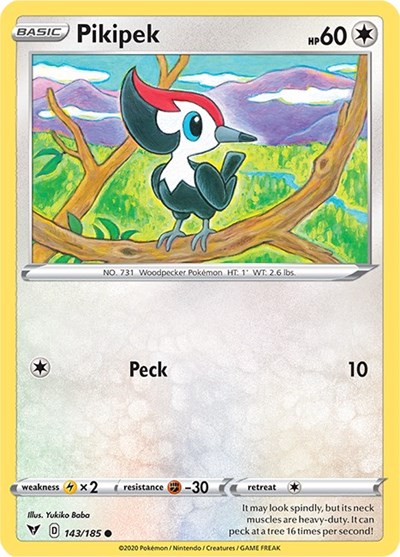 Sword & Shield Vivid Voltage - 143/185 Pikipek Common